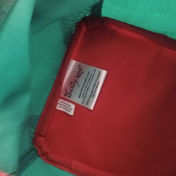 Winter-themed Thirty-one Store carrier caddy & nifty baggy - Picture 9 of 15